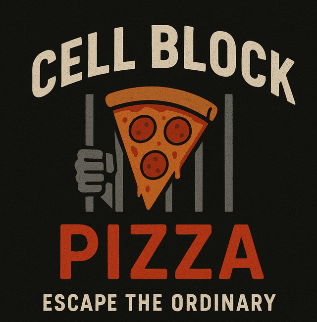 Cell Block Pizza logo